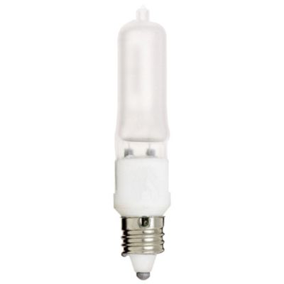 150W 120V T4.5 E11 Halogen Frosted Bulb by SATCO Lighting - Starlight Lighting USA and Canada
